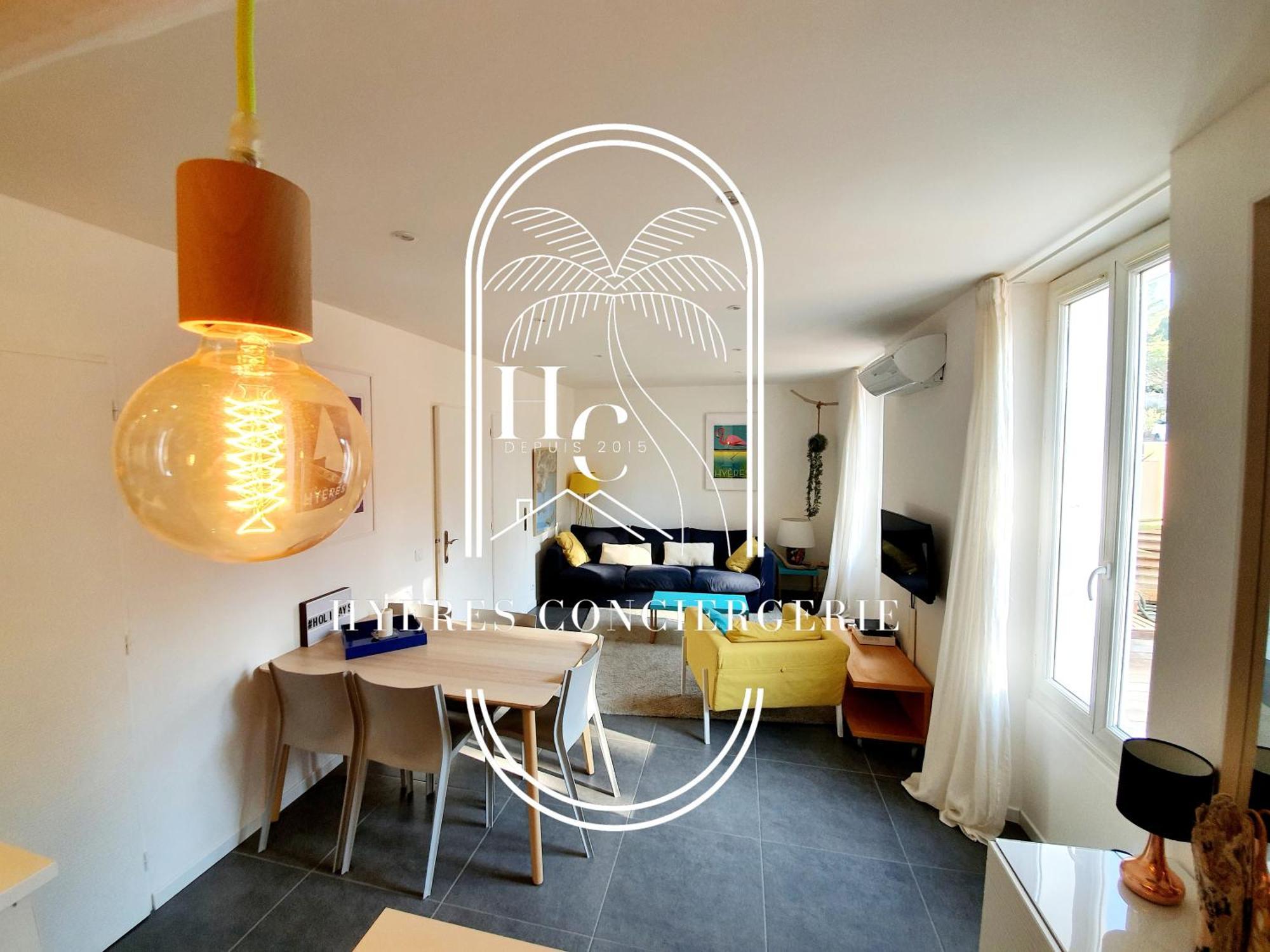 Petit Moulin-T3 Giens-Clim-Parking Apartment Hyères Екстериор снимка