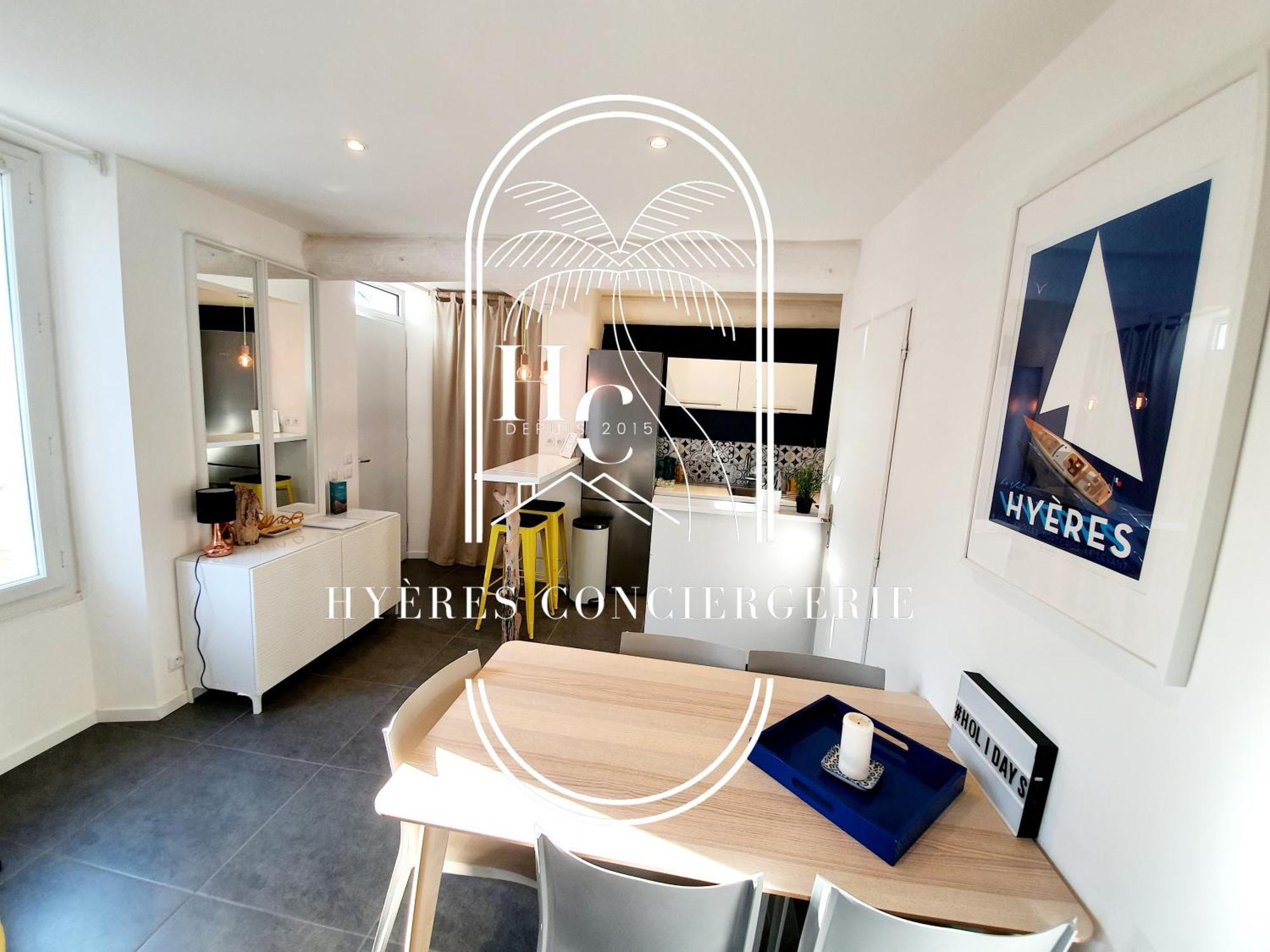 Petit Moulin-T3 Giens-Clim-Parking Apartment Hyères Екстериор снимка