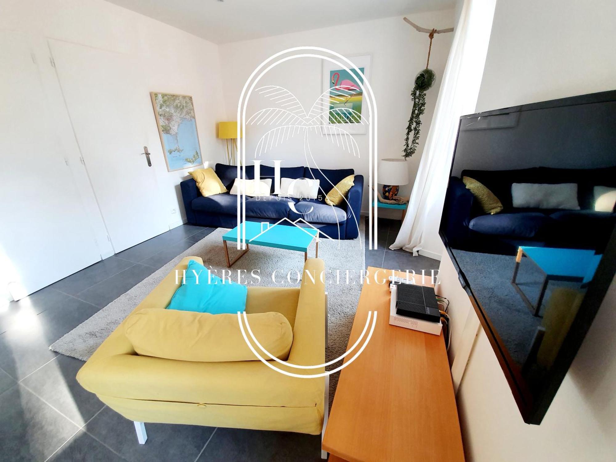 Petit Moulin-T3 Giens-Clim-Parking Apartment Hyères Екстериор снимка