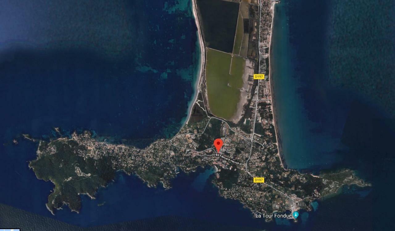 Petit Moulin-T3 Giens-Clim-Parking Apartment Hyères Екстериор снимка